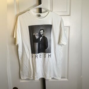Gildan White 'Fresh' Graphic Tee, size Large, NWOT